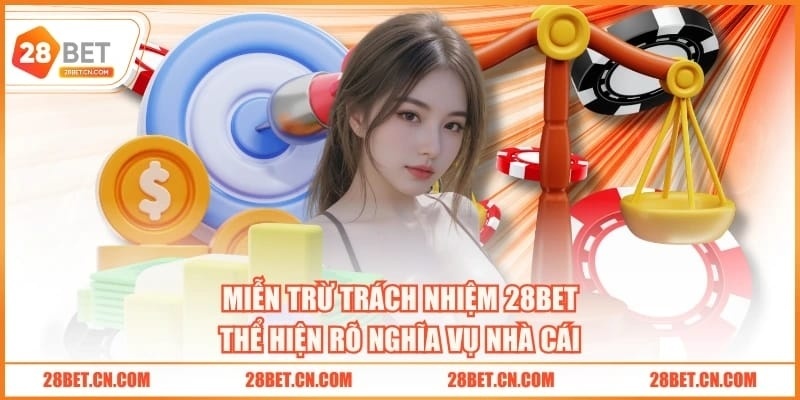 3 Trường Hợp Miễn Trừ Trách Nhiệm 28BET Bảo Vệ Khách Hàng Miễn trừ trách nhiệm 28BET thể hiện rõ nghĩa vụ nhà cái
